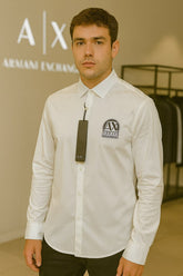 ARMNI EXCHNG LOGO DESIGN OG SHIRT